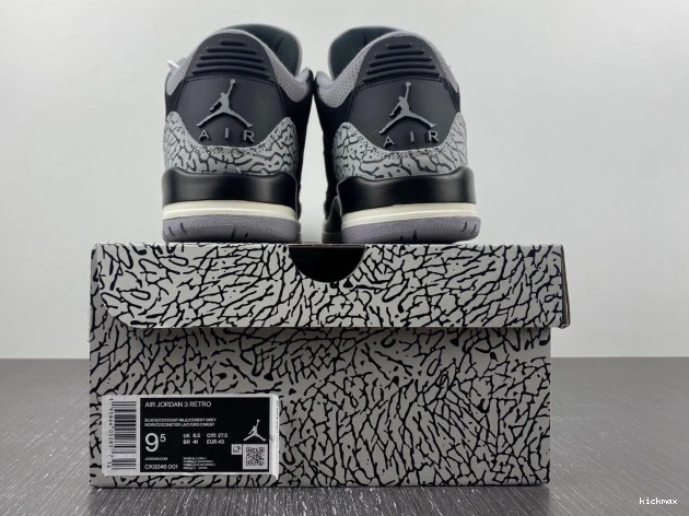 Cheap MAX WMNS Air 3 Noir Jordan CK9246-001 Off 0701